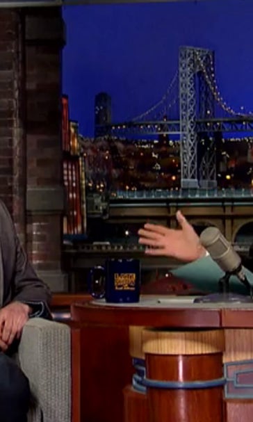 Slopestyler Nick Goepper visits Letterman, has no idea who Regis Philbin is